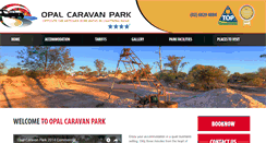 Desktop Screenshot of opalcaravanpark.com.au